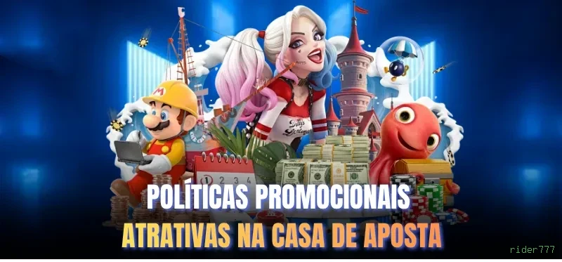 Imagem promocional dos jogos Fortune da rider777